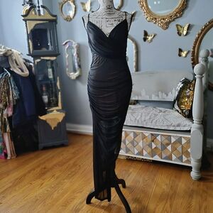 NWT Hello Molly Black Max Cocktaili Dress Size 8